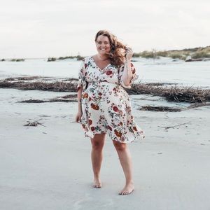 Floral Boho Mini Dress